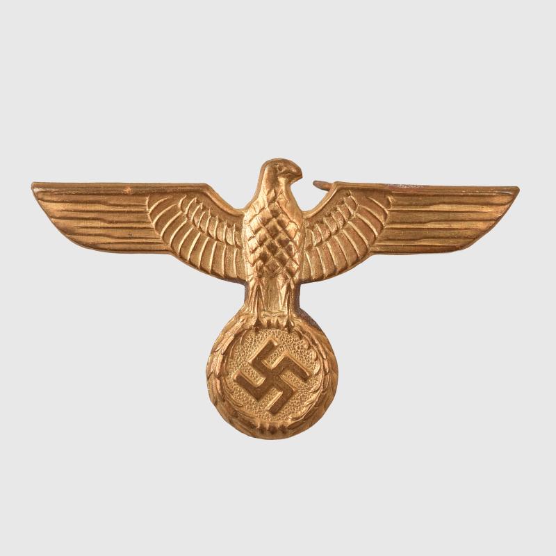 GERMAN WWII REICHWEHR NAVY OFFICERS CAP EAGLE OR COULD BE USED WITH A REICHWEHR GENERAL’S CAP