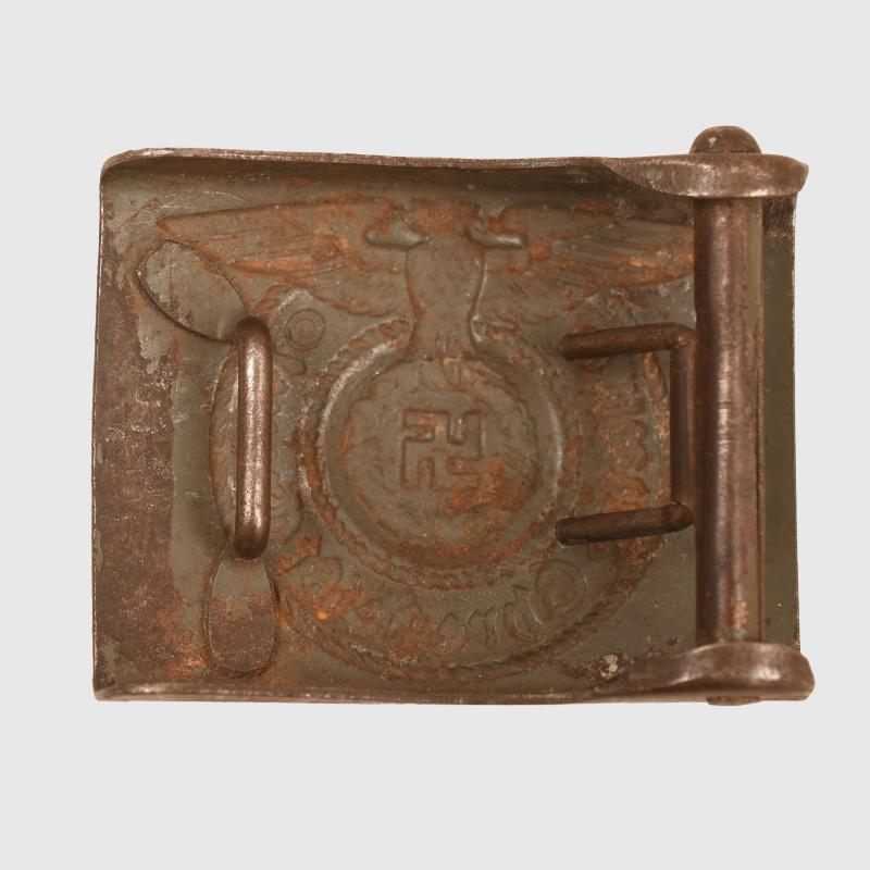 GERMAN WWII WAFFEN SS BELT BUCKLE BY RODO.