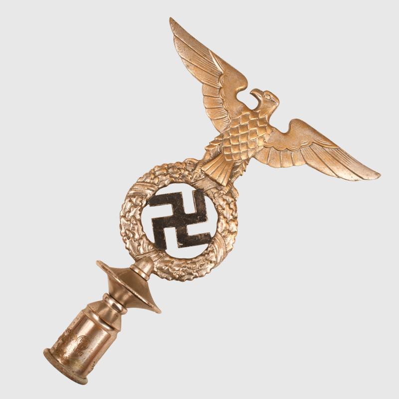 GERMAN WWII NSDAP 1ST PATTERN POLE TOP.