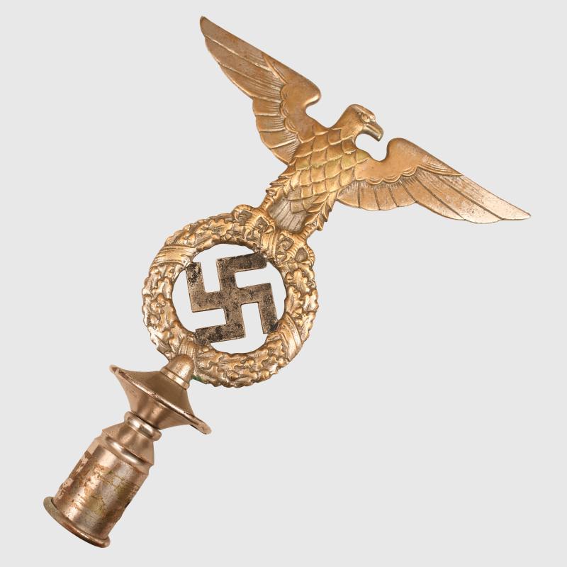 GERMAN WWII NSDAP 1ST PATTERN POLE TOP.