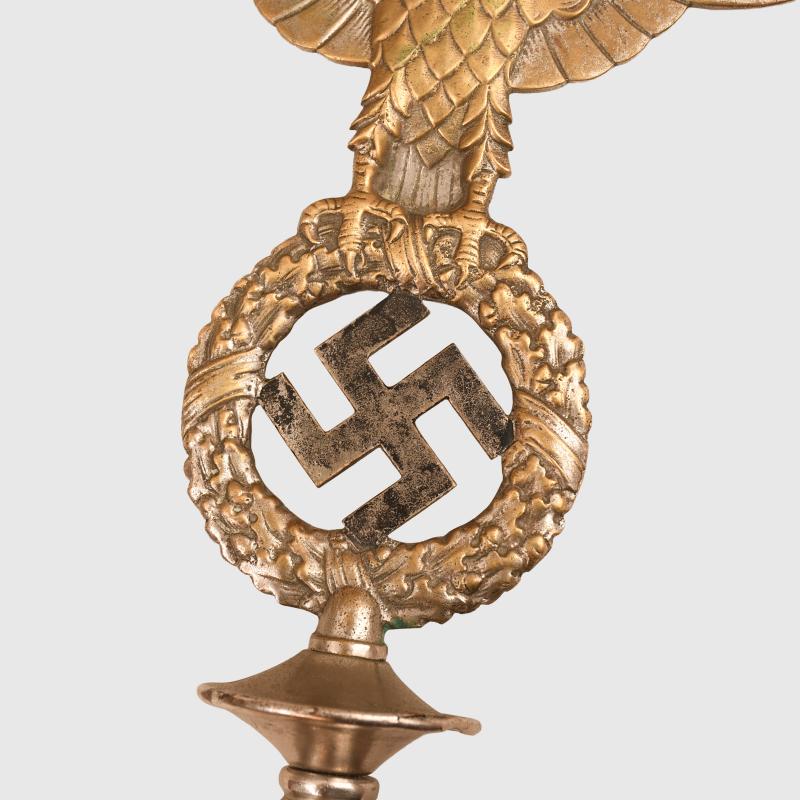 GERMAN WWII NSDAP 1ST PATTERN POLE TOP.