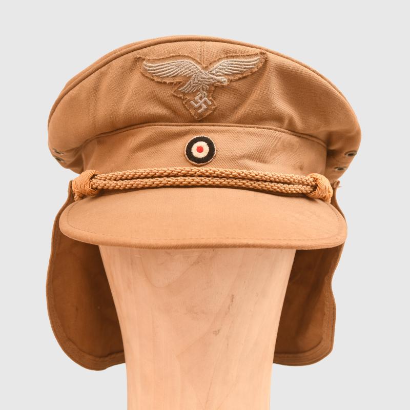 GERMAN WWII LUFTWAFFE HERMANN MEYER CAP, EARLY PATTERN.