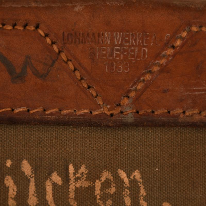 GERMAN WWII CANVAS SOLDIER’S BACK PACK.