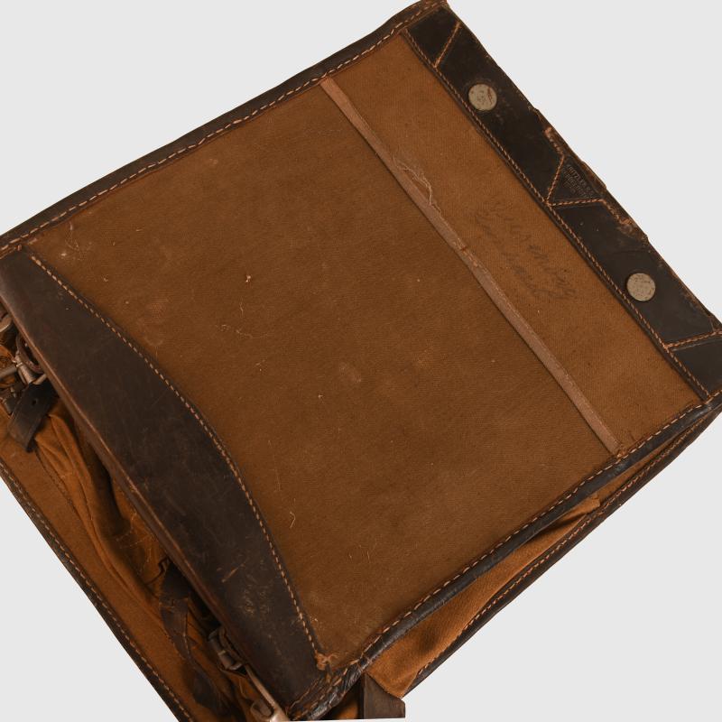GERMAN WWII SOLDIER’S CANVAS BACK PACK.