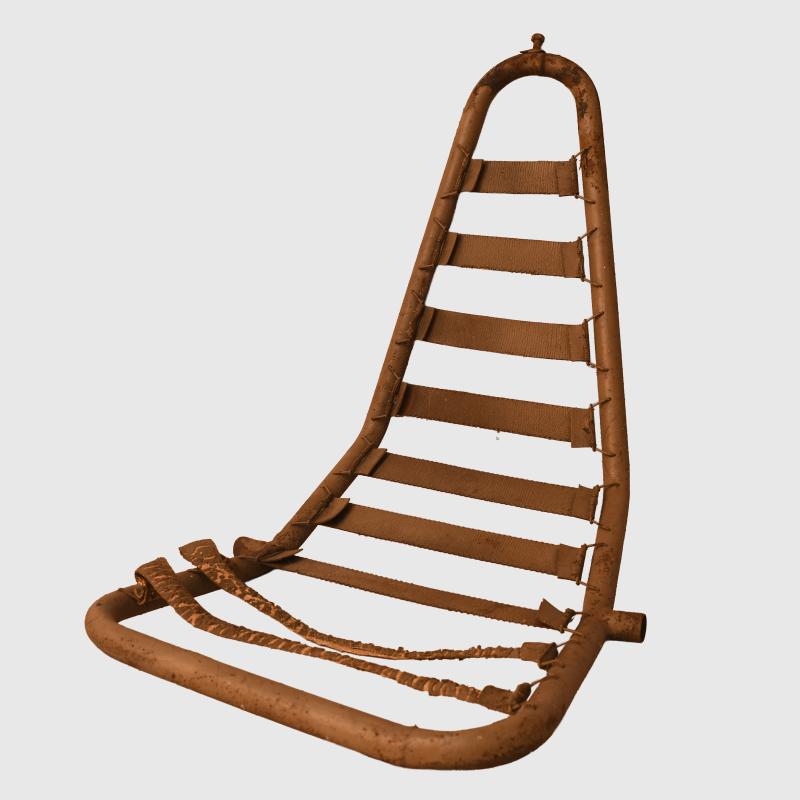 GERMAN WWII SCHWIMMWAGON FRONT SEAT.