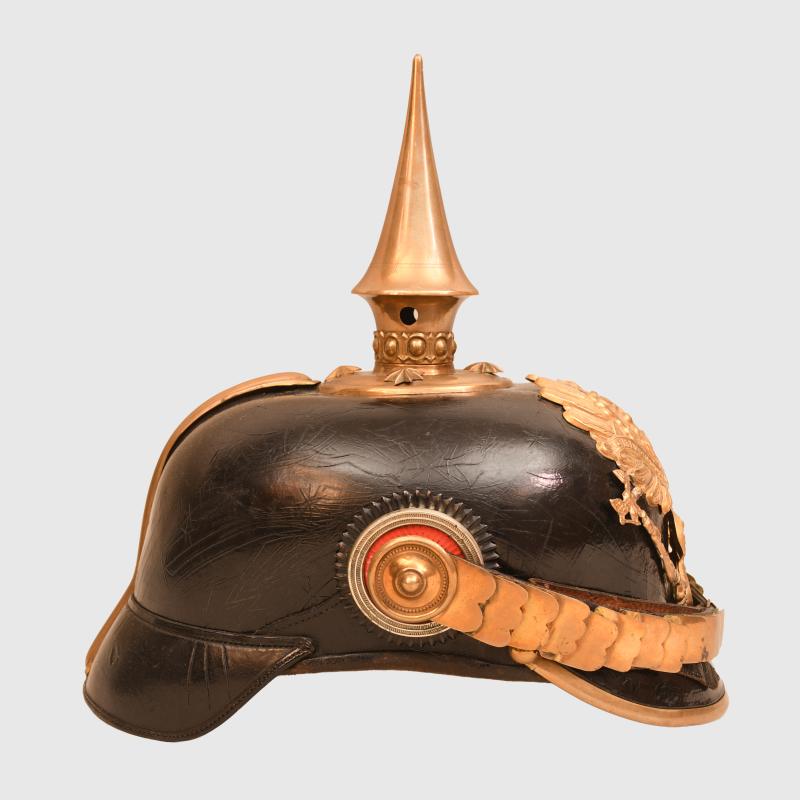 GERMAN WWI HANSEATIC PRUSSIAN OFFICERS PICKELHAUBE.
