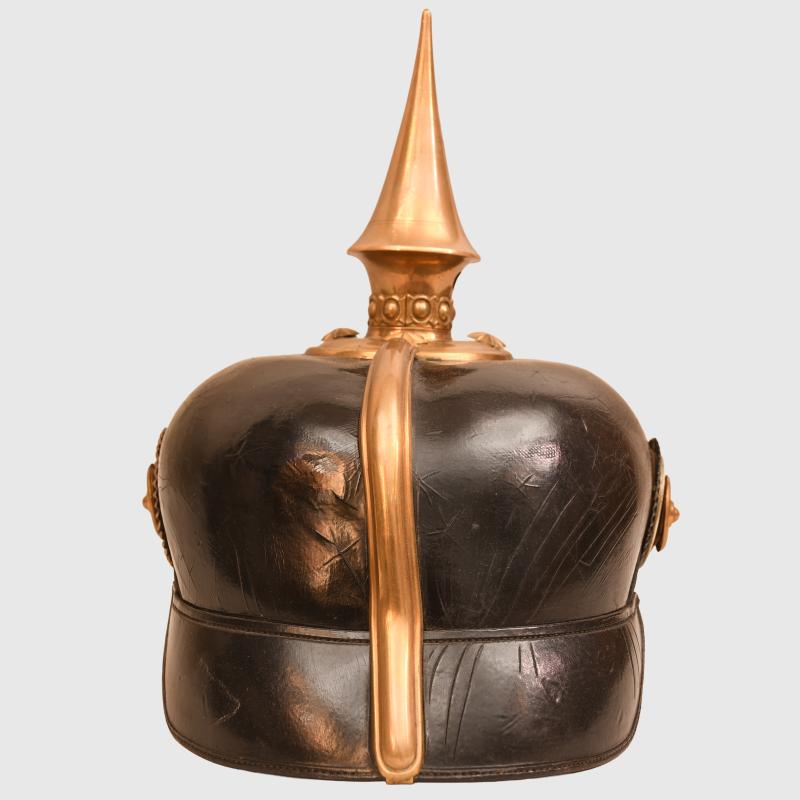 GERMAN WWI HANSEATIC PRUSSIAN OFFICERS PICKELHAUBE.