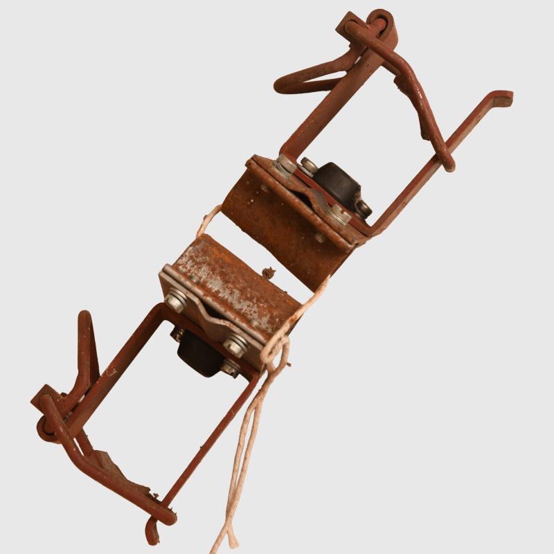 GERMAN WWII MAUSER RIFLE VEHICLE STORAGE CLIPS.