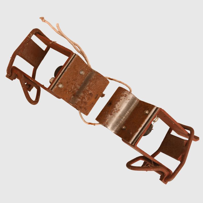 GERMAN WWII MAUSER RIFLE VEHICLE STORAGE CLIPS.