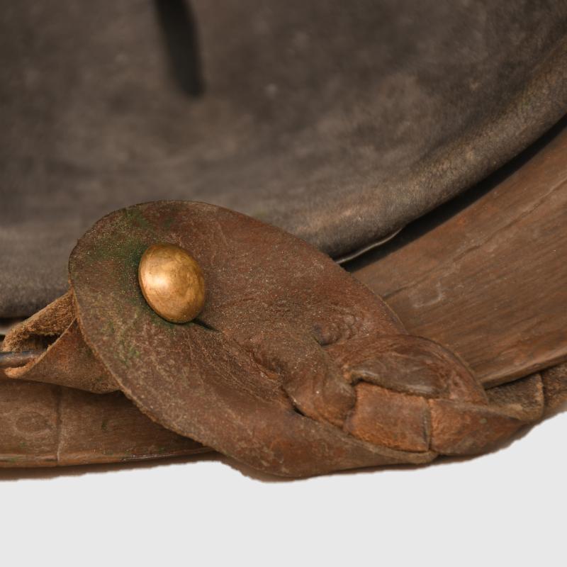 FRENCH WWI COLONIAL INFANTRY ADRIAN HELMET.