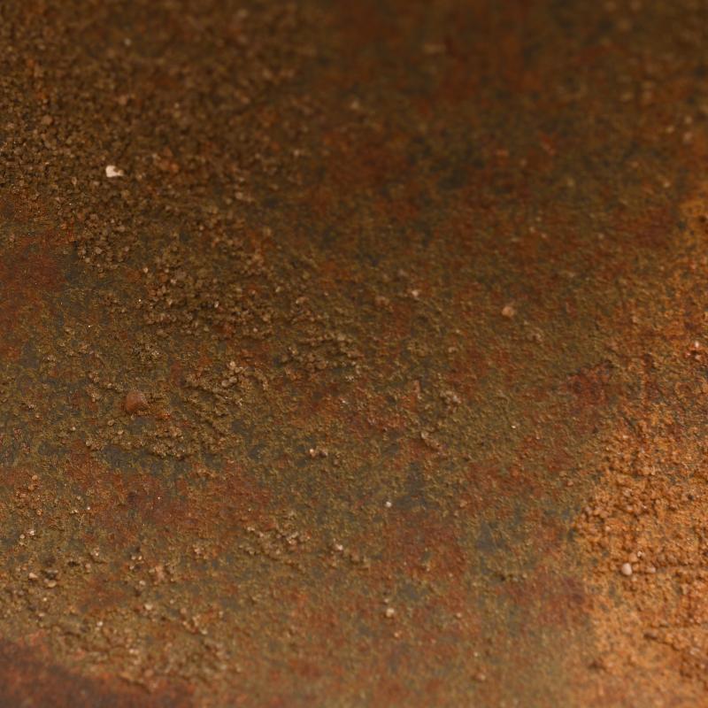 GERMAN WWII SINGLE DECAL SAND TEXTURE CAMOUFLAGE HELMET.