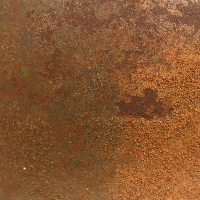 GERMAN WWII SINGLE DECAL SAND TEXTURE CAMOUFLAGE HELMET.