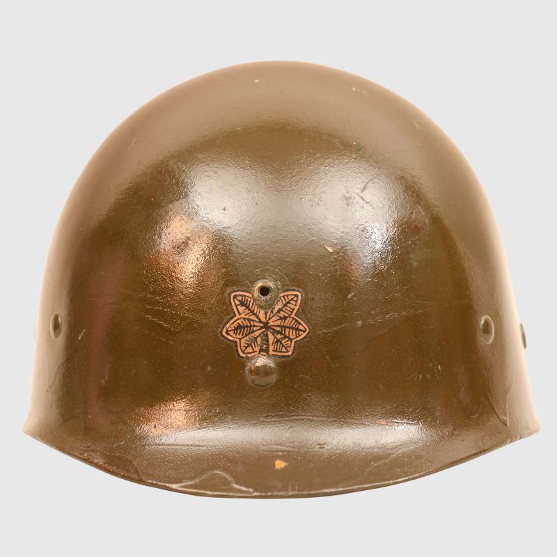 US WWII M1 HELMET LINER IDENTIFIED.