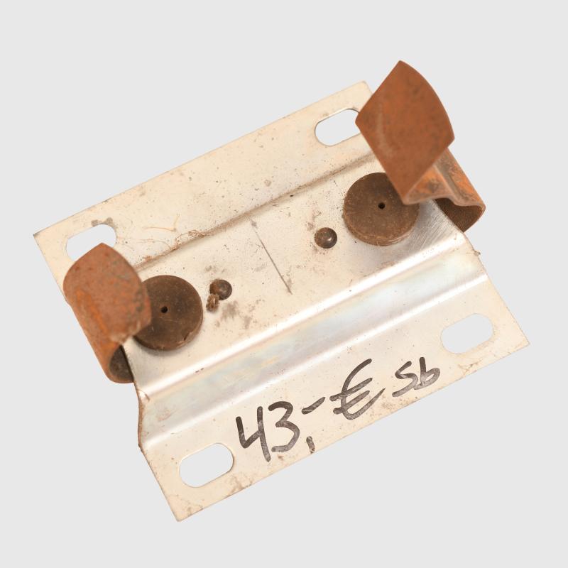 GERMAN WWII SCHWIMMWAGON REAR BULKHEAD TRIPOD CARRIER.