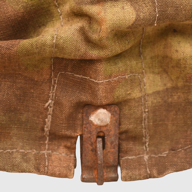 GERMAN WWII WAFFEN SS BLURRED EDGE HELMET COVER.