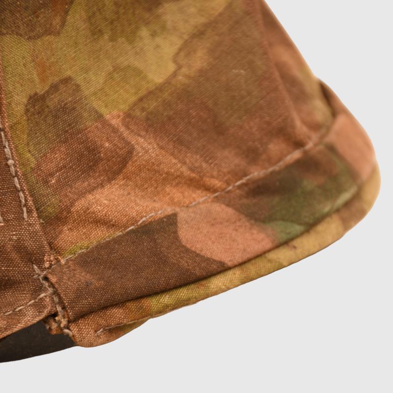 GERMAN WWII WAFFEN SS BLURRED EDGE HELMET COVER.