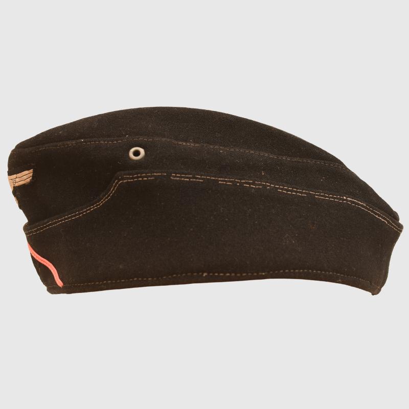GERMAN WWII PANZER ENLISTED RANKS OVERSEAS CAP.