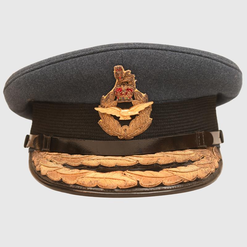 BRITISH WWII RAF AIR MARSHALL’S PAIR OF CAPS.