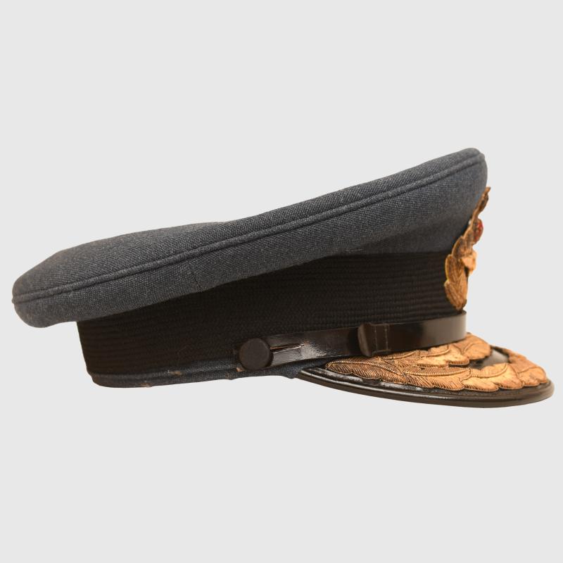 BRITISH WWII RAF AIR MARSHALL’S PAIR OF CAPS.