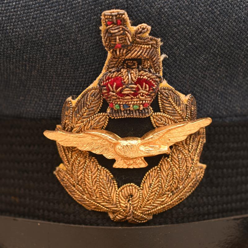 BRITISH WWII RAF AIR MARSHALL’S PAIR OF CAPS.