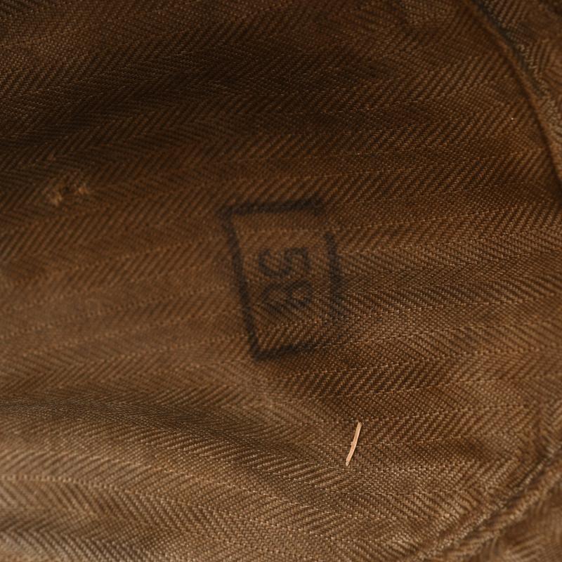 GERMAN WWII ARMY SINGLE BUTTON M.43 CAP.