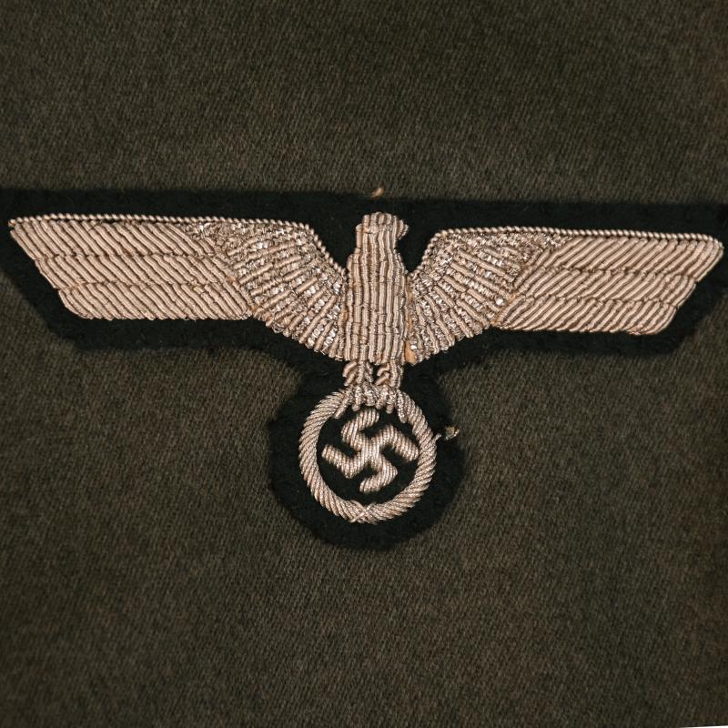 GERMAN WWII JAGER OFFICERS PARADE TUNIC.