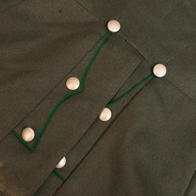 GERMAN WWII JAGER OFFICERS PARADE TUNIC.