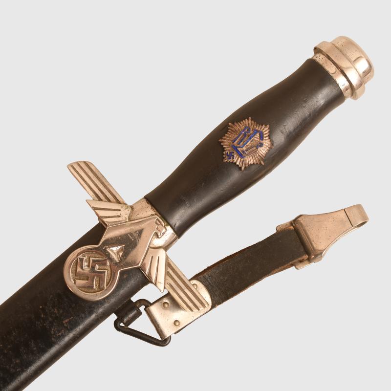 GERMAN WWII RLB 1ST PATTERN MANS DAGGER.