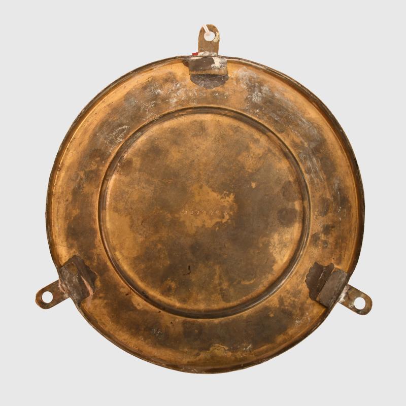 GERMAN WWI IMPERIAL NAVAL SHIPS DECK BULKHEAD CLOCK.