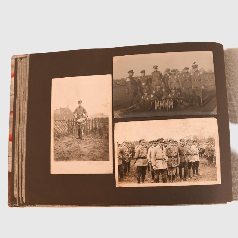 GERMAN WWII STALHELM PHOTOGRAPH ALBUM.
