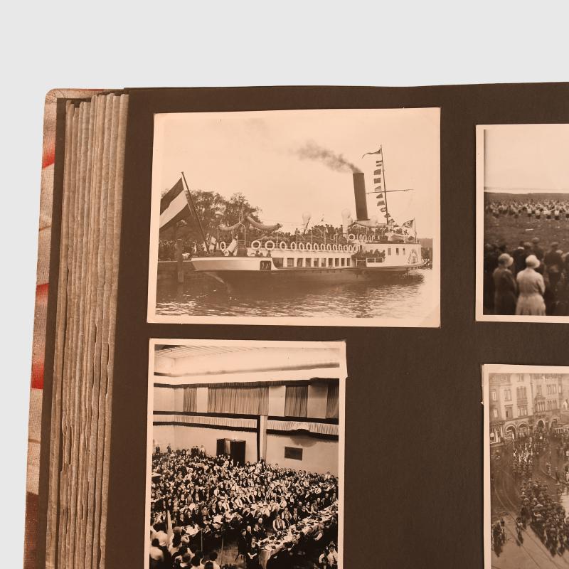 GERMAN WWII STALHELM PHOTOGRAPH ALBUM.