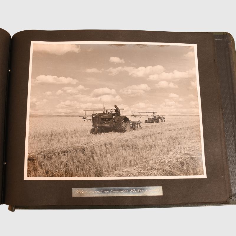 CANADIAN WWII EX GERMAN LUFTWAFFE PILOT’S CANADIAN TRAINING ALBUM.