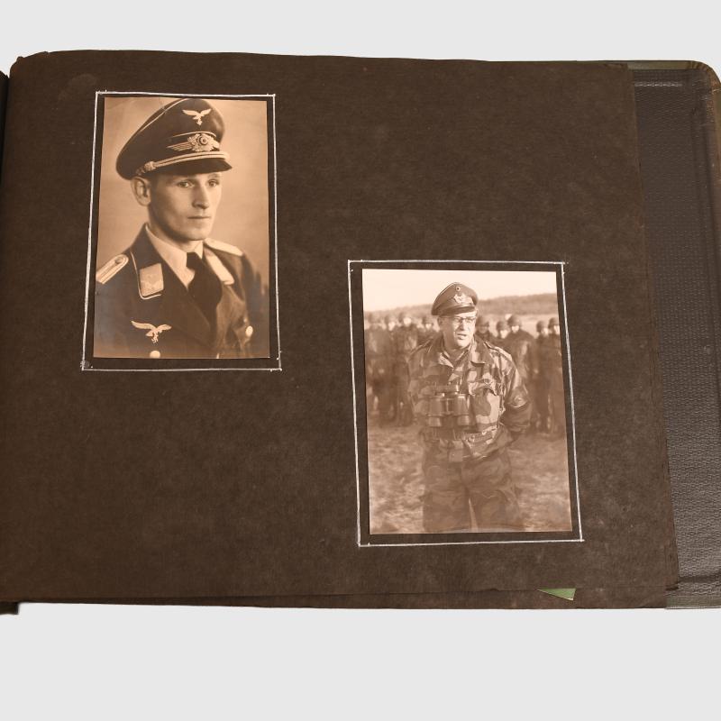 CANADIAN WWII EX GERMAN LUFTWAFFE PILOT’S CANADIAN TRAINING ALBUM.