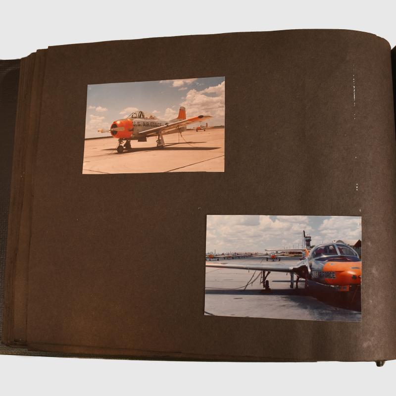 CANADIAN WWII EX GERMAN LUFTWAFFE PILOT’S CANADIAN TRAINING ALBUM.