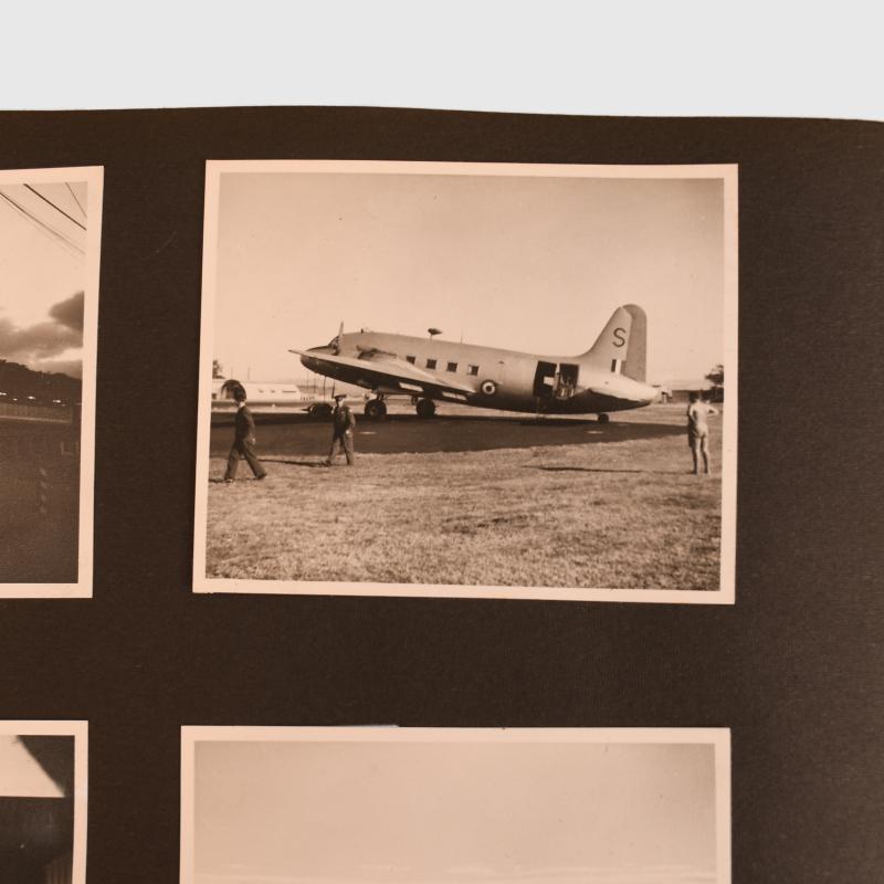 BRITISH POST WWII KOREAN WAR PHOTOGRAPH ALBUM.