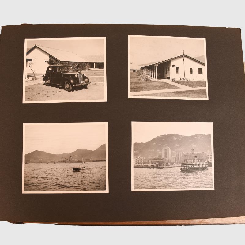 BRITISH POST WWII KOREAN WAR PHOTOGRAPH ALBUM.