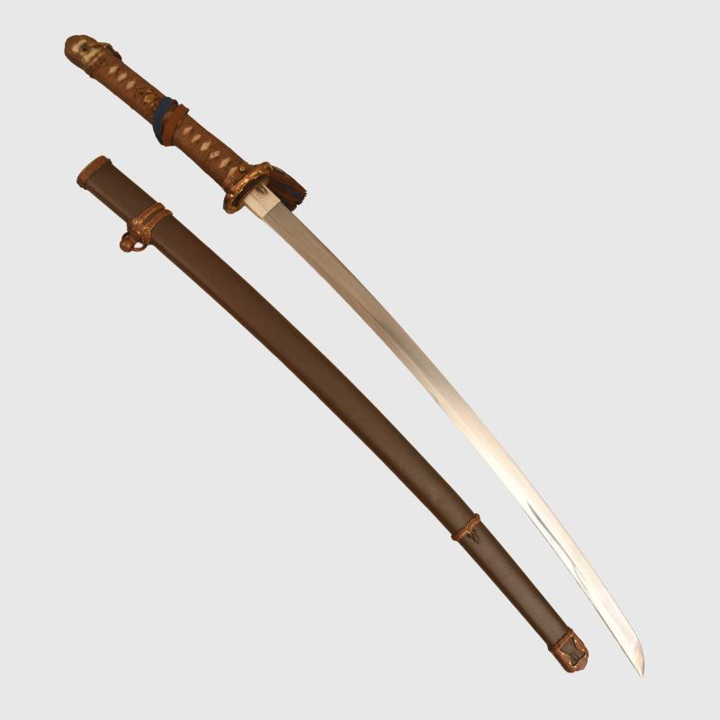 JAPANESE WWII TYPE 98 SHIN GUNTO OFFICERS SWORD.