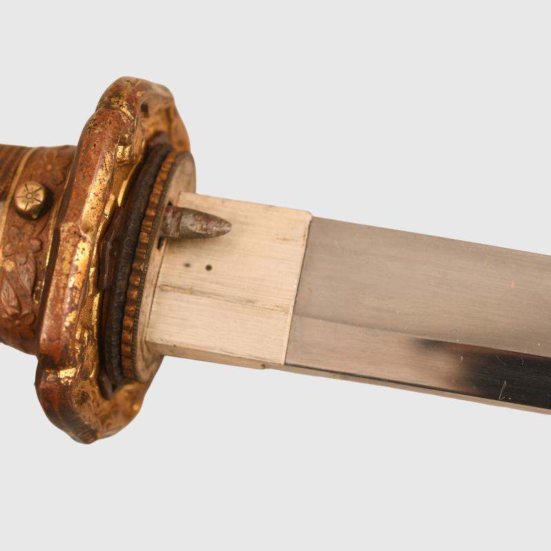 JAPANESE WWII TYPE 98 SHIN GUNTO OFFICERS SWORD.