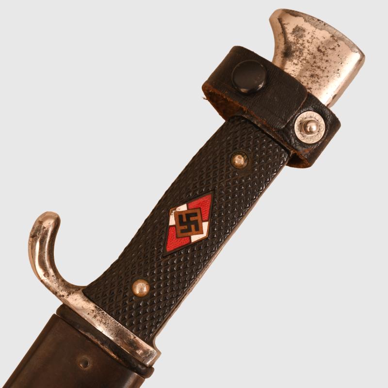 GERMAN WWII HILTER YOUTH KNIFE.