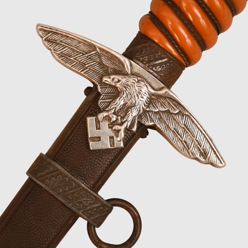 GERMAN WWII LUFTWAFFE 2ND PATTERN OFFICERS DAGGER.