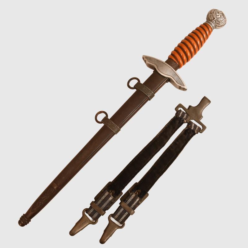 GERMAN WWII LUFTWAFFE 2ND PATTERN OFFICERS DAGGER.