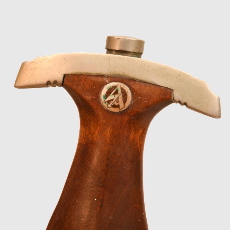 GERMAN WWII SA MANS DAGGER WITH ERASED ROHM INSCRIPTION.