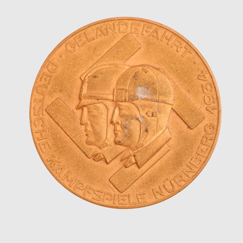 GERMAN WWII NSKK DDAC NUREMBERG 1934 MEETING.