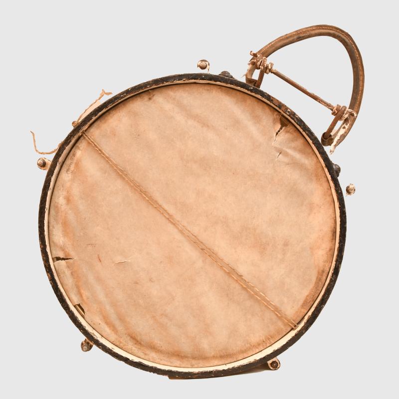 GERMAN WWII MILITARY OR POLITICAL SIDE DRUM.