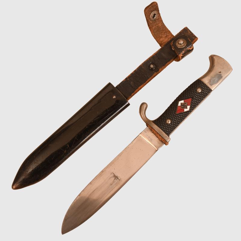 GERMAN WWII HILTER YOUTH KNIFE.