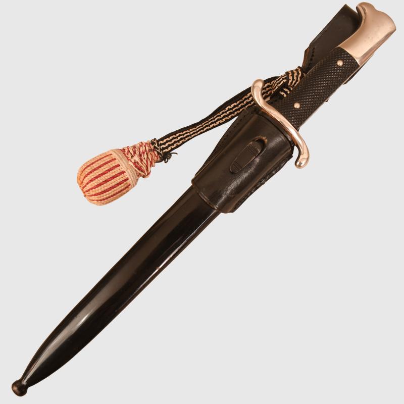 GERMAN WWII FIRE POLICE BAYONET.