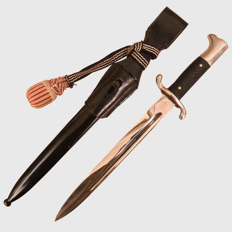 GERMAN WWII FIRE POLICE BAYONET.