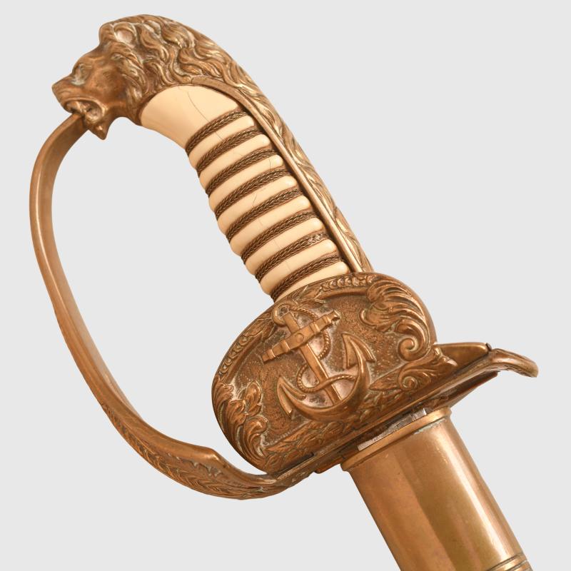 GERMAN WWII NAVY OFFICERS SWORD.
