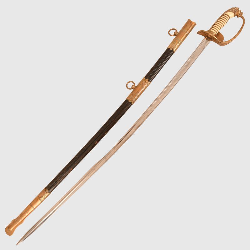 GERMAN WWII NAVY OFFICERS SWORD.