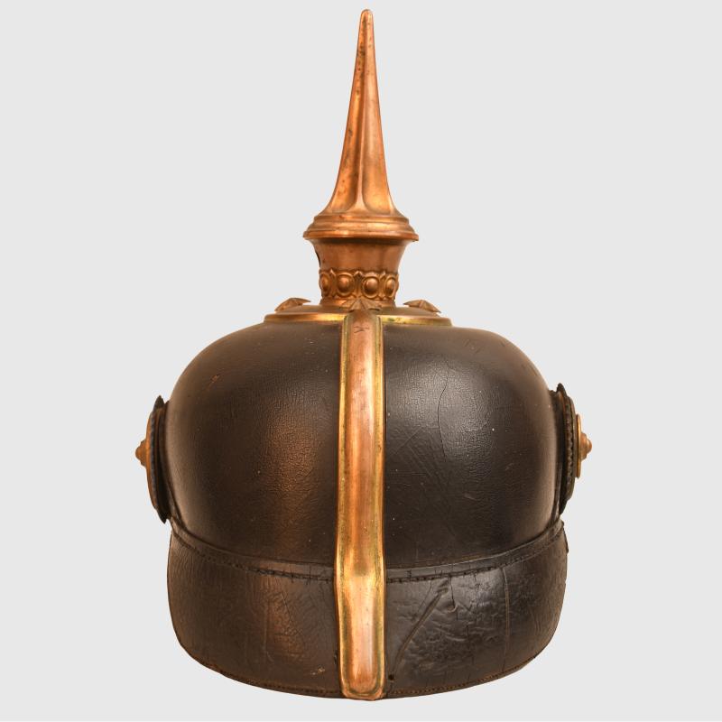 GERMAN WWI MECKLENBURG SCHWERIN INFANTRY OFFICERS HELMET.